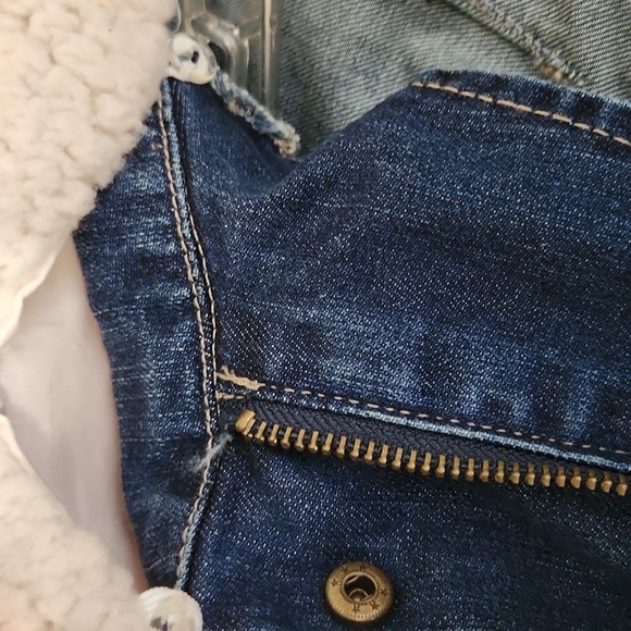 Jolt Jacket Mens Small Sherpa Denim - Picture 6 of 12